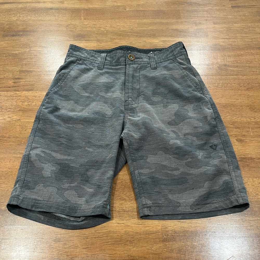 Vissla Boys Grey Cameo Shorts- Size 24